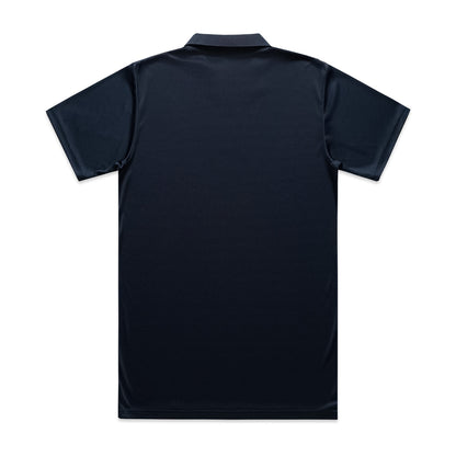 Active Work Polo (5XL) Navy - Back