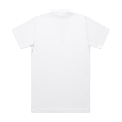 Active Work Polo (5XL) White - Back