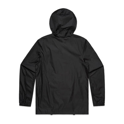 Section Zip Jacket Black - Back