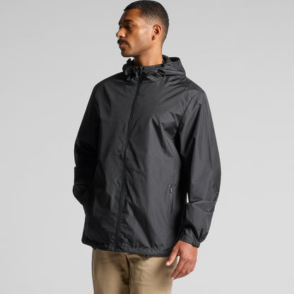 Section Zip Jacket Back
