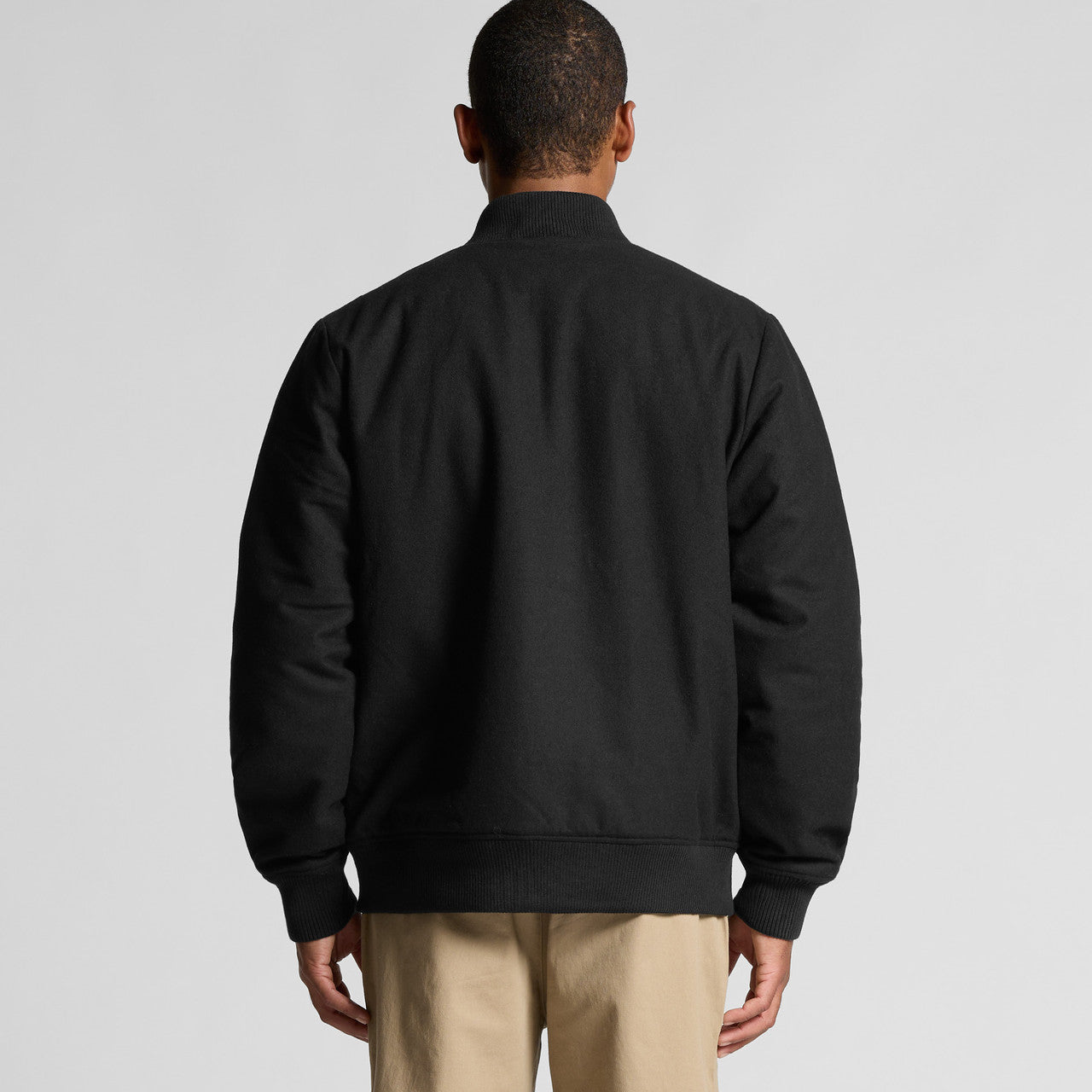 Felt Bomber Jacket Back
