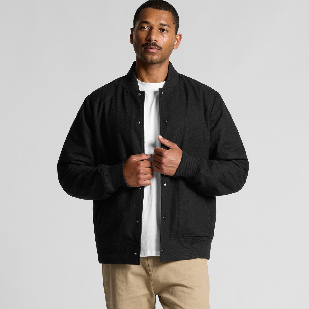 Felt Bomber Jacket Back