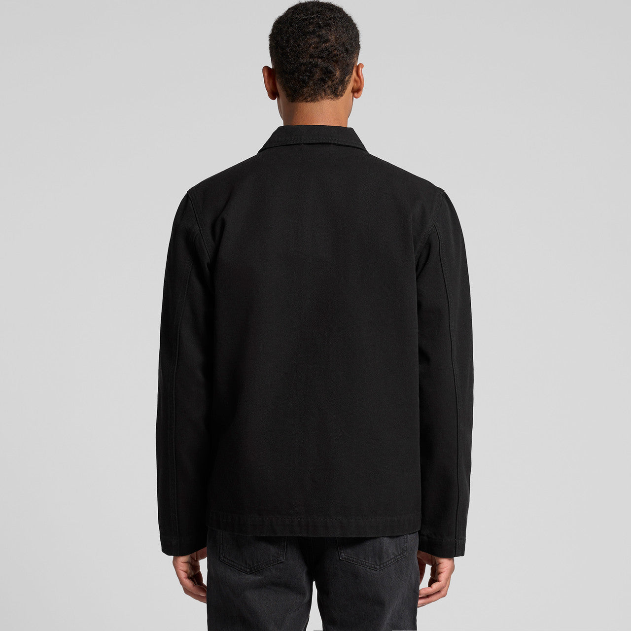 Canvas Chore Jacket Back