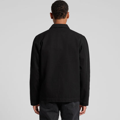 Canvas Chore Jacket Back