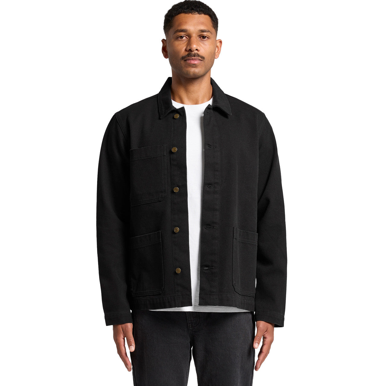 Canvas Chore Jacket Front