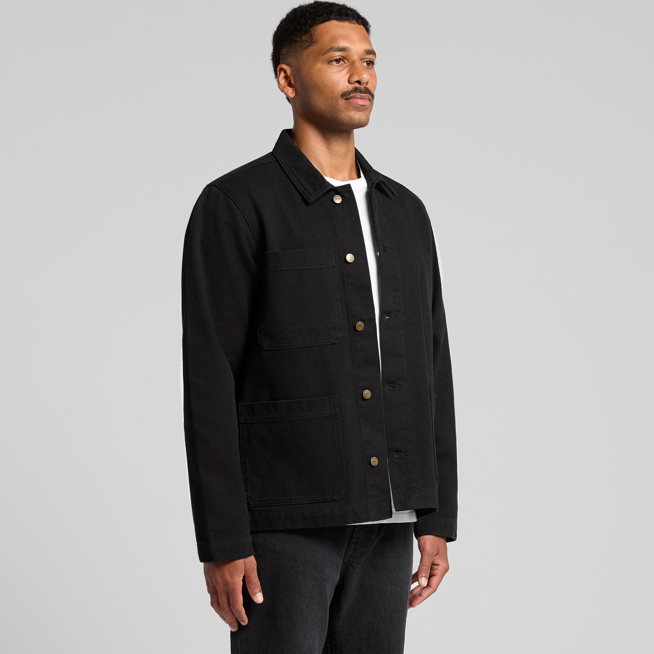 Canvas Chore Jacket Turn