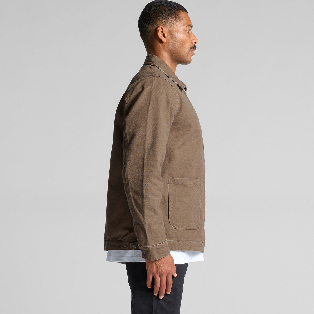 Canvas Heavy Jacket Side
