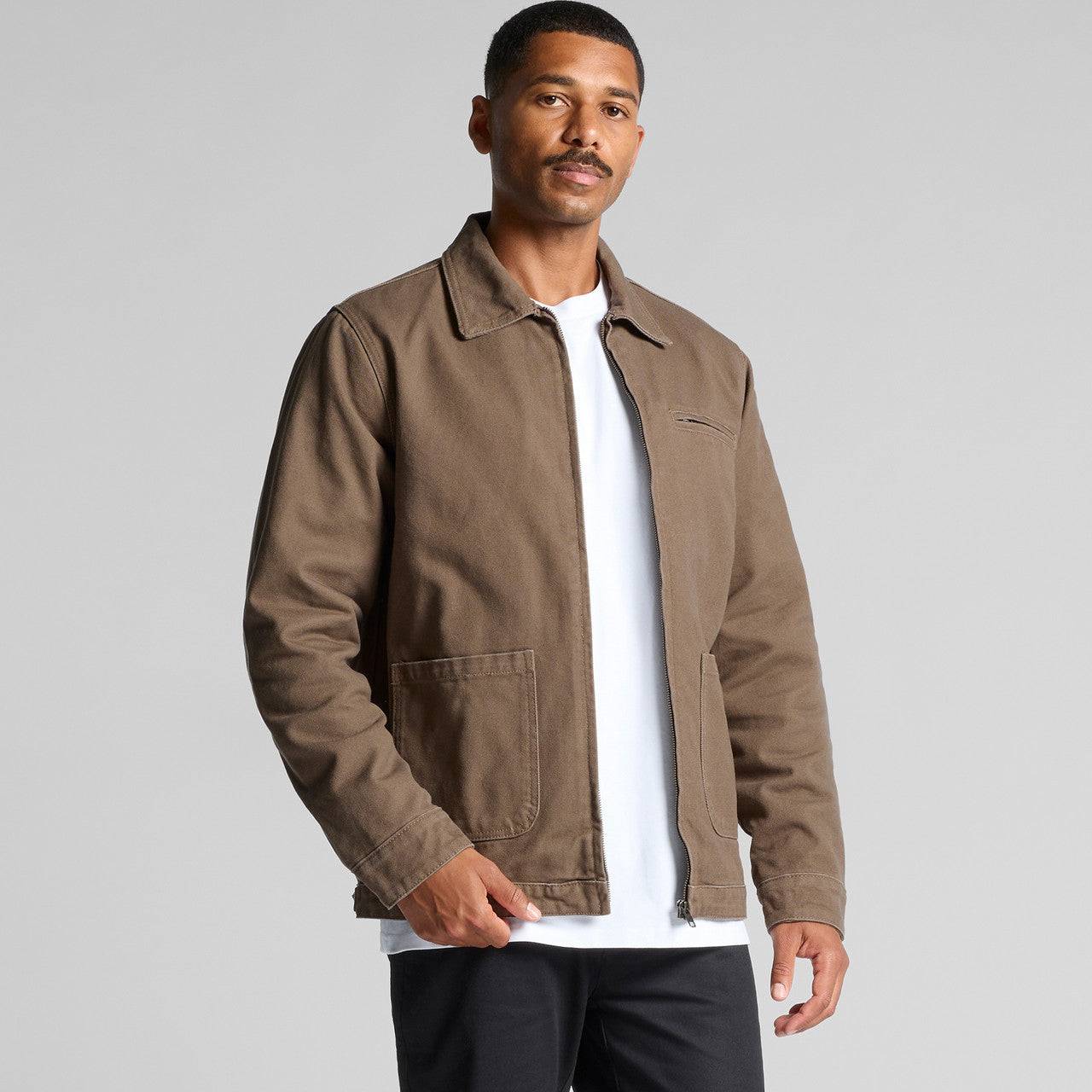 Canvas Heavy Jacket Back