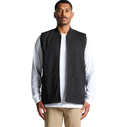 Canvas Heavy Vest Front