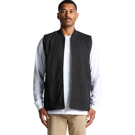 Canvas Heavy Vest Front