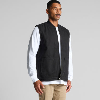 Canvas Heavy Vest Turn
