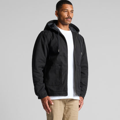 Canvas Heavy Hooded Jacket Turn