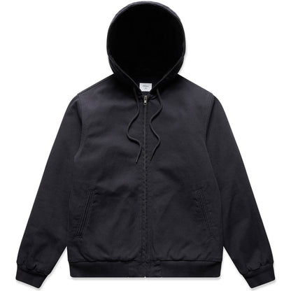 Canvas Bomber Hood Jacket