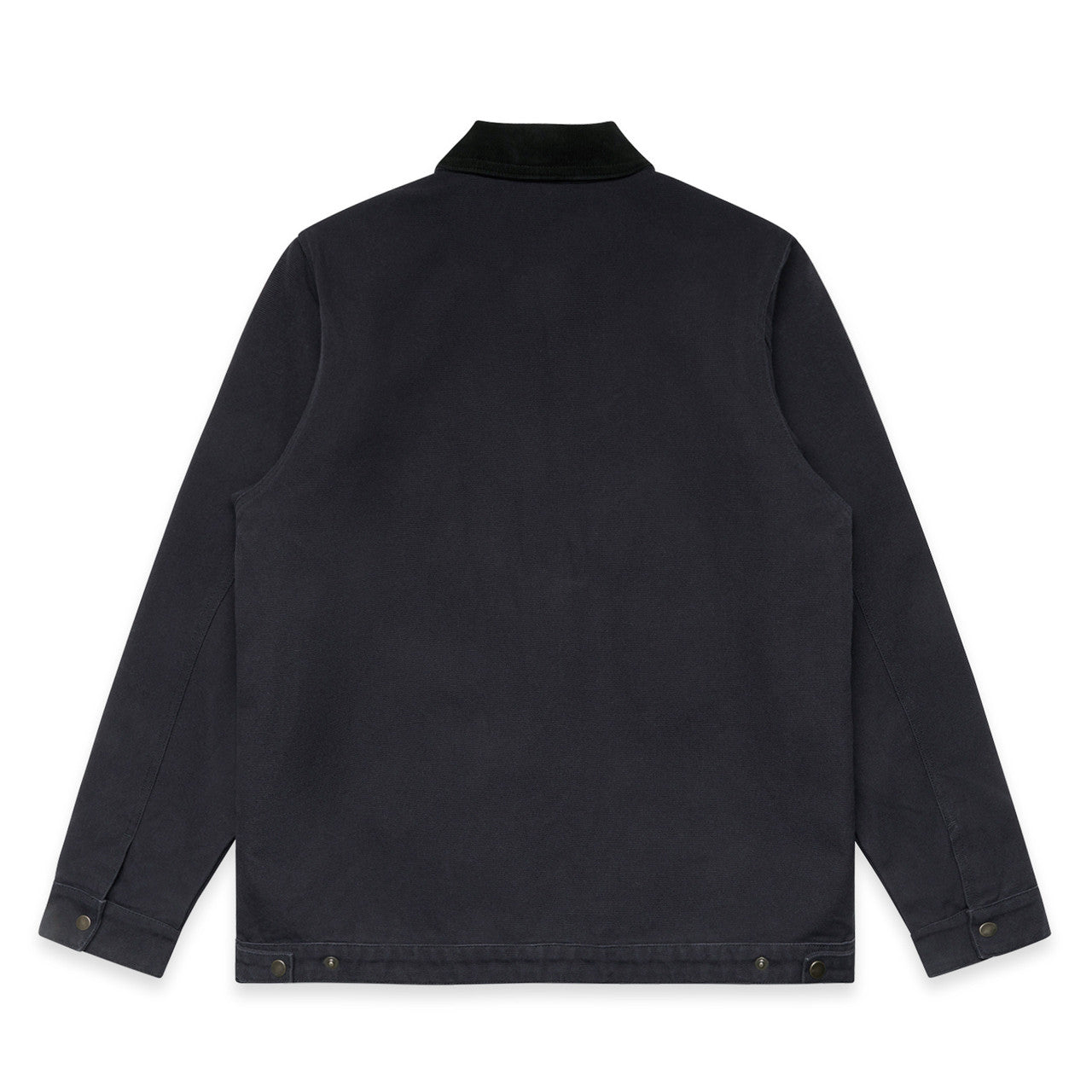 Canvas Cord Collar Jacket Ink Blue - Back