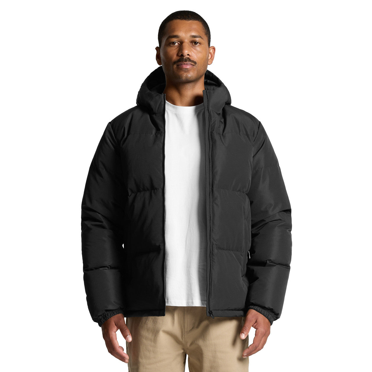 Hooded Puffer Jacket Front