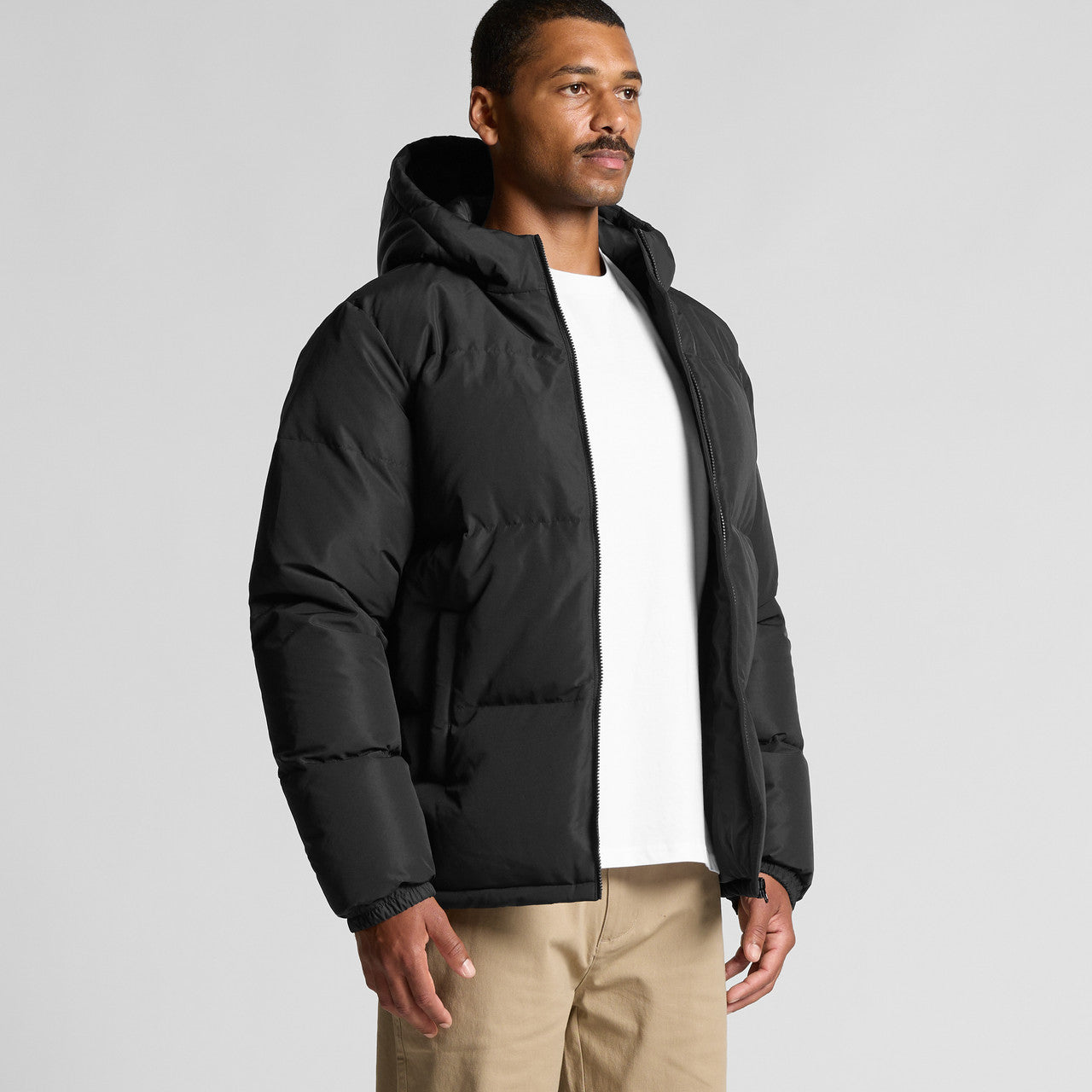Hooded Puffer Jacket Turn