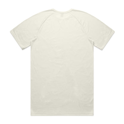 Staple Active Blend Tee Ecru - Back