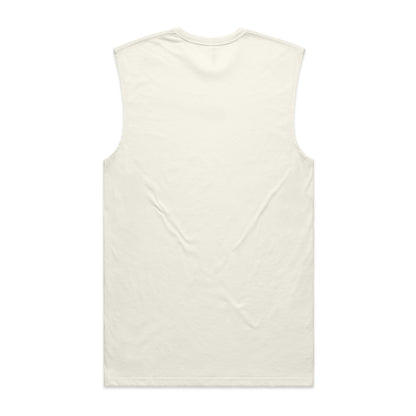 Staple Active Blend Tank Ecru - Back