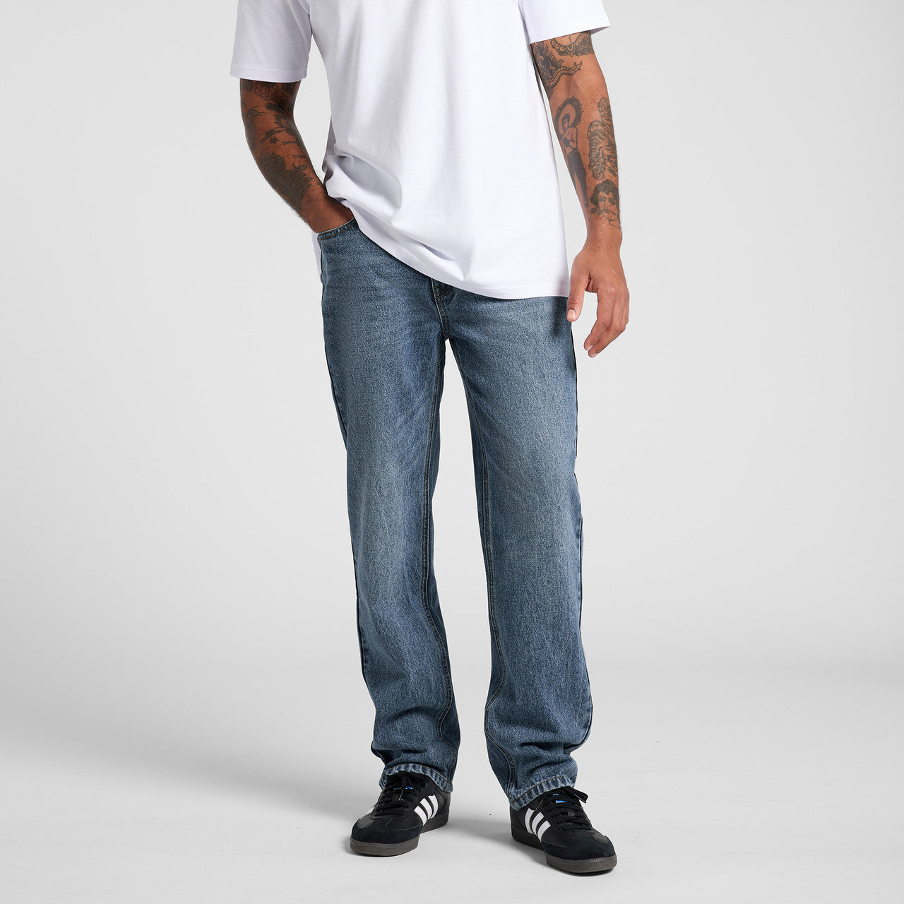Straight Jeans Back