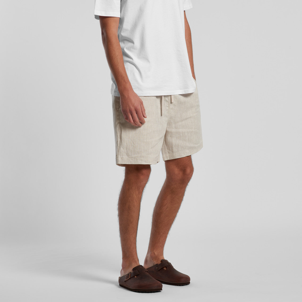 Linen Shorts 18" Turn