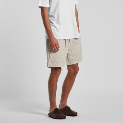 Linen Shorts 18" Turn