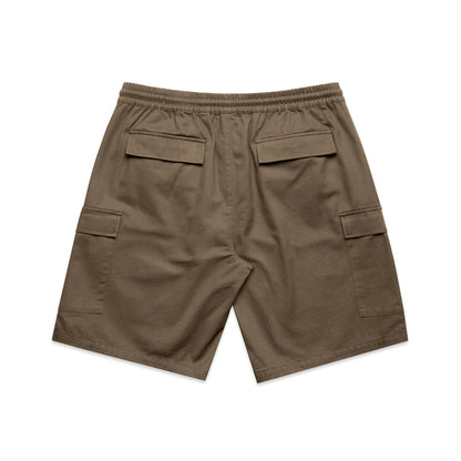 Cargo Walk Shorts 19" Walnut - Back