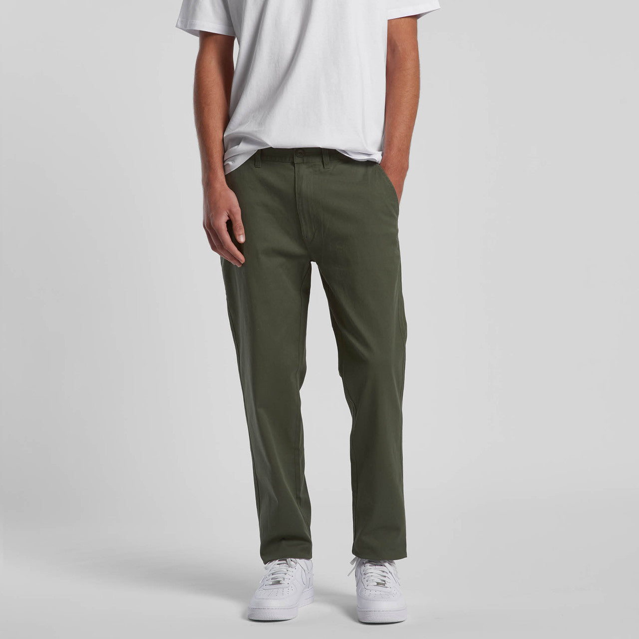 Straight Pants Back