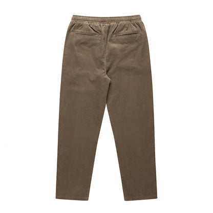 Cord Pants Walnut - Back