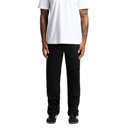 Straight Elastic Pants Front