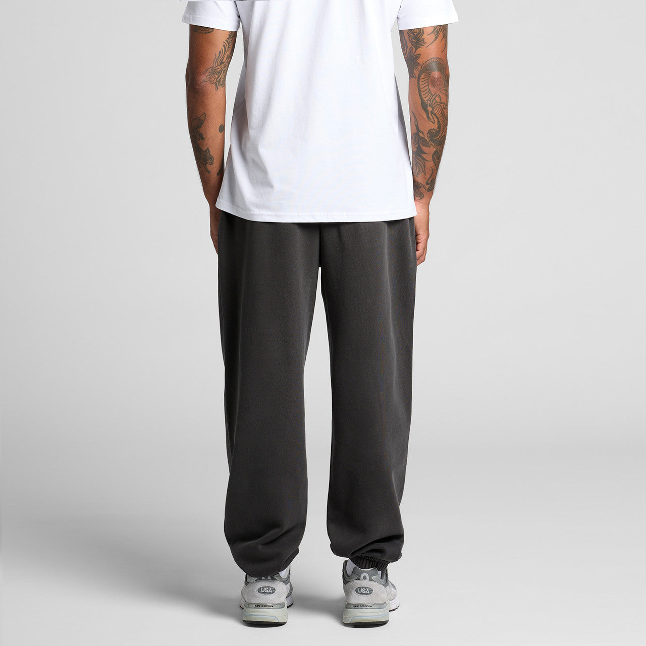 Relax Faded Track Pants Back