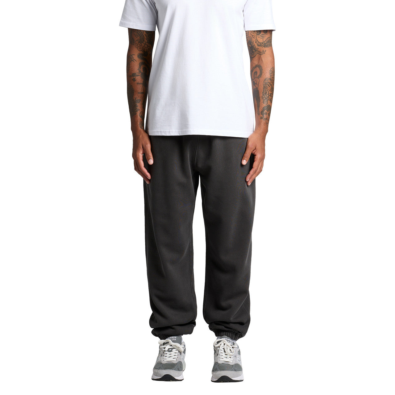 Relax Faded Track Pants Front
