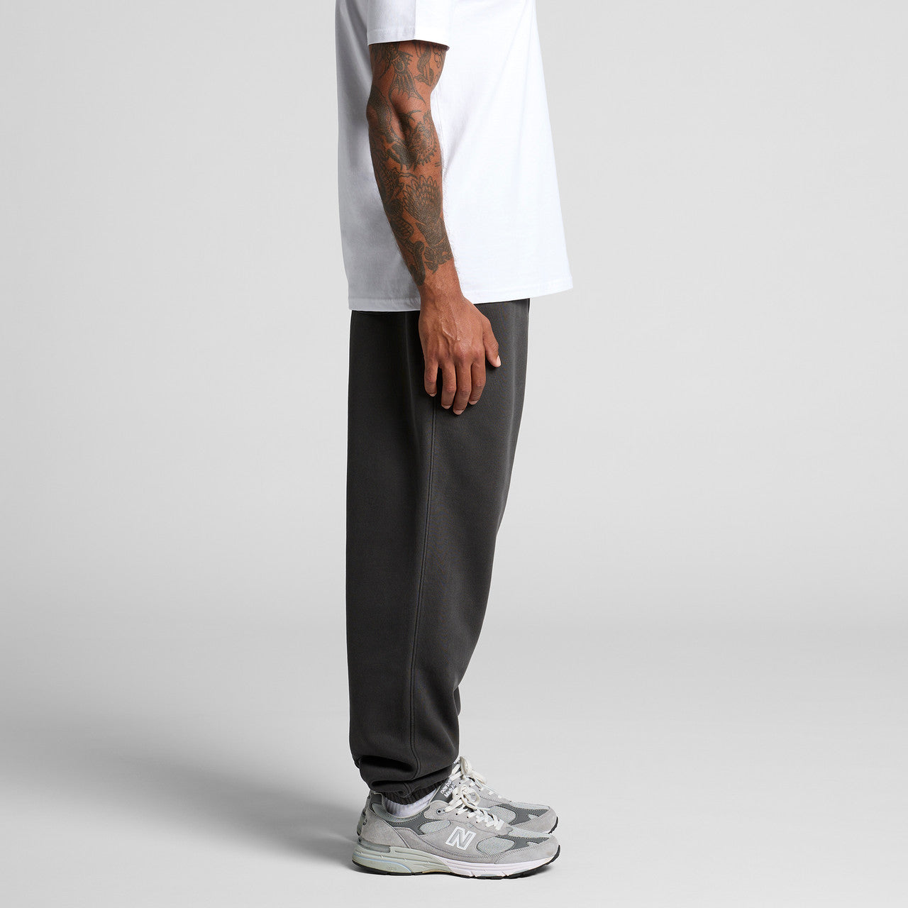 Relax Faded Track Pants Side