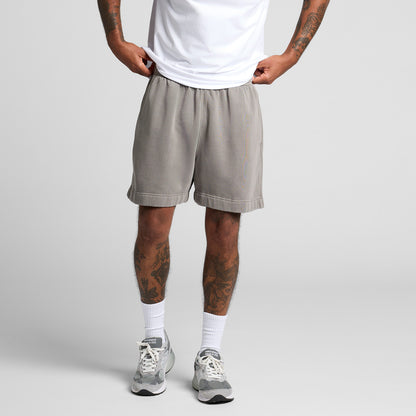 Relax Faded Track Shorts 18" Back