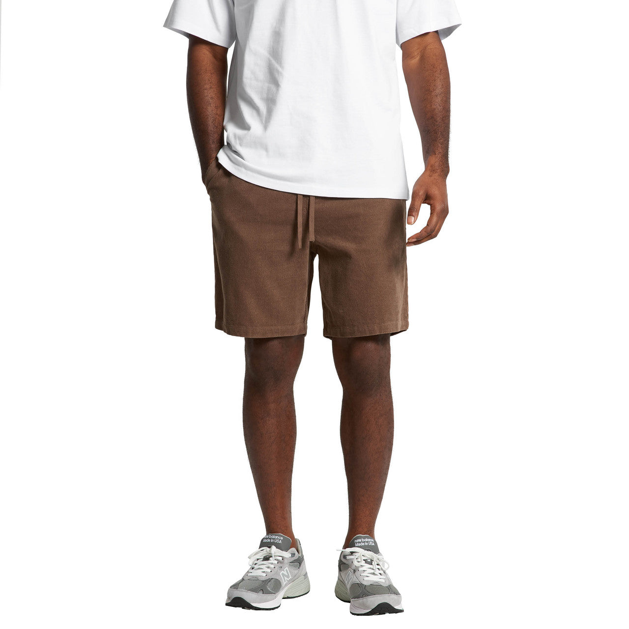 Cord Shorts 18" Front
