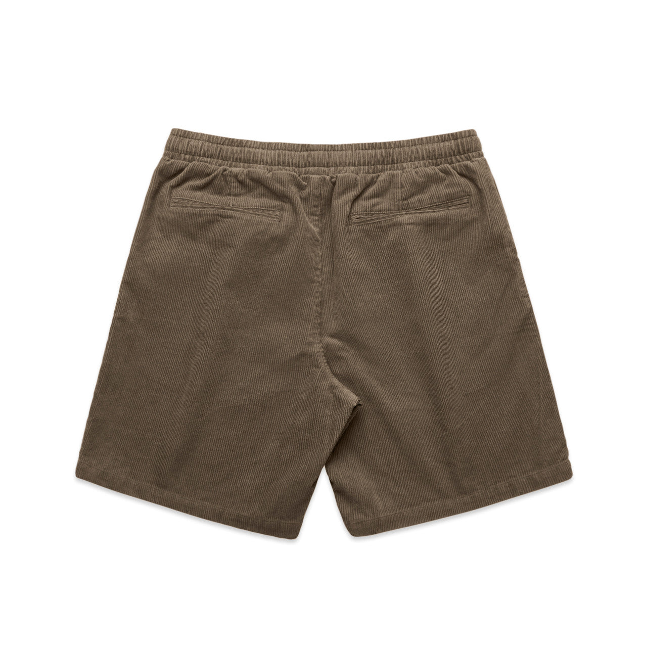 Cord Shorts 18" Walnut - Back