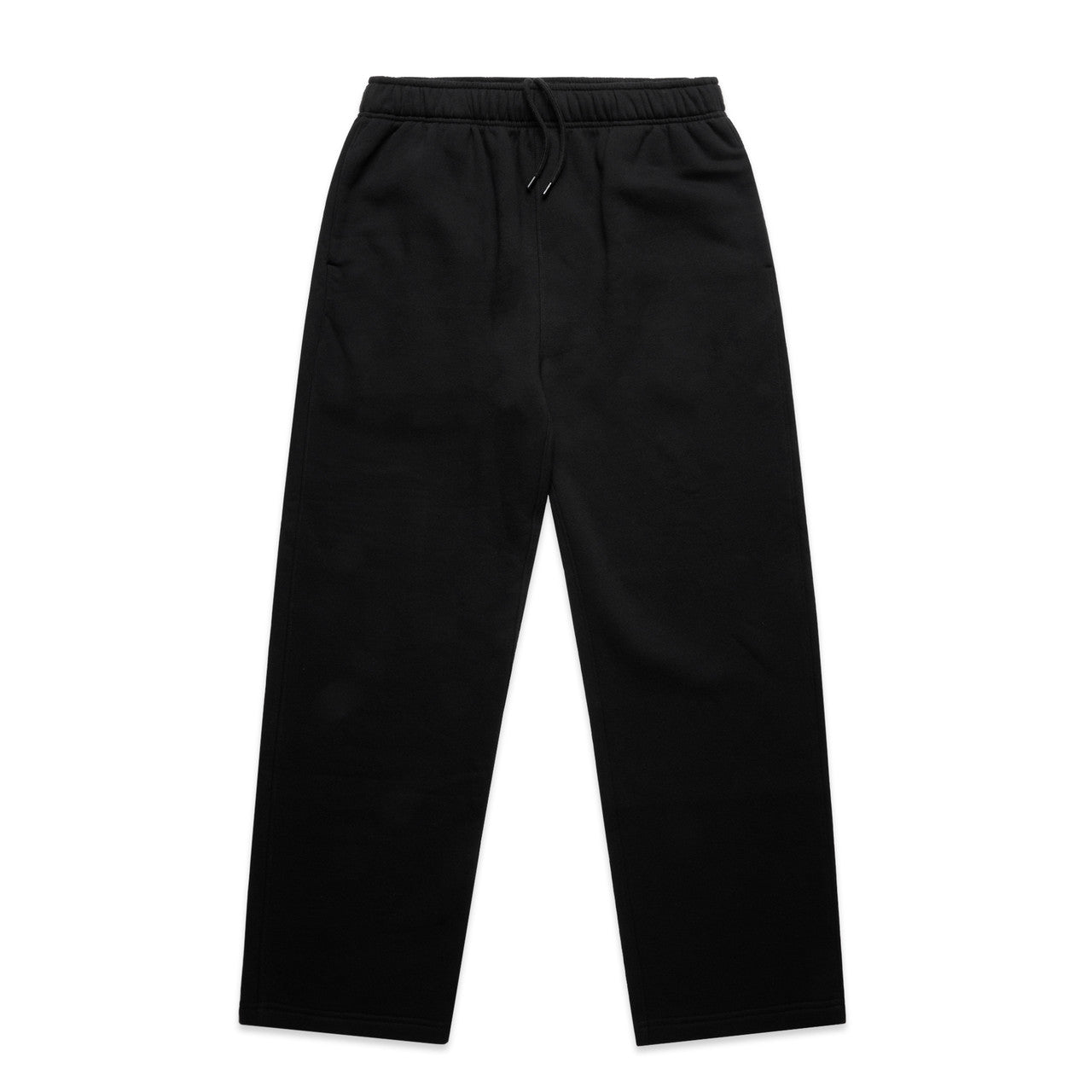 Relax Cuffless Track Pants Black