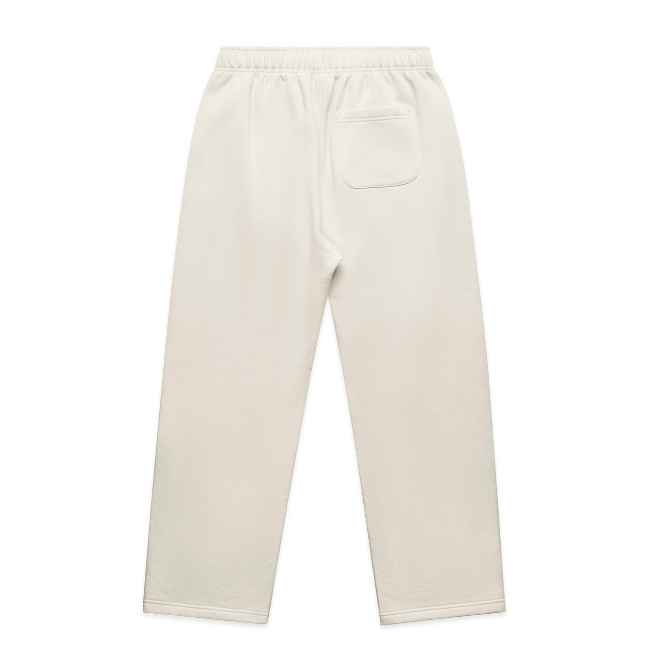 Relax Cuffless Track Pants Bone - Back