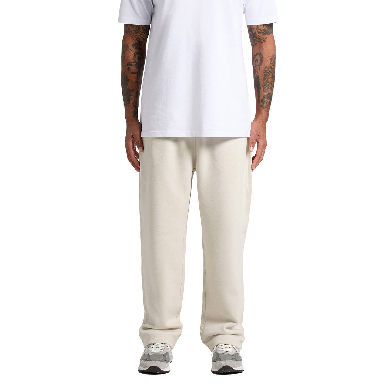 Relax Cuffless Track Pants Front