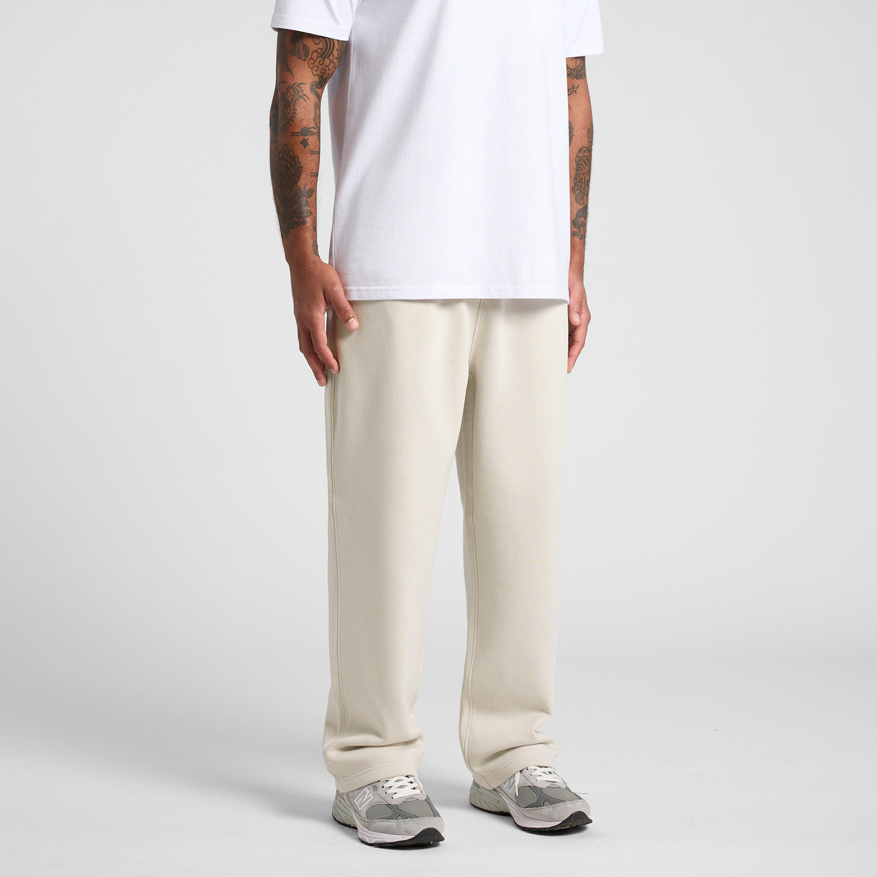 Relax Cuffless Track Pants Turn