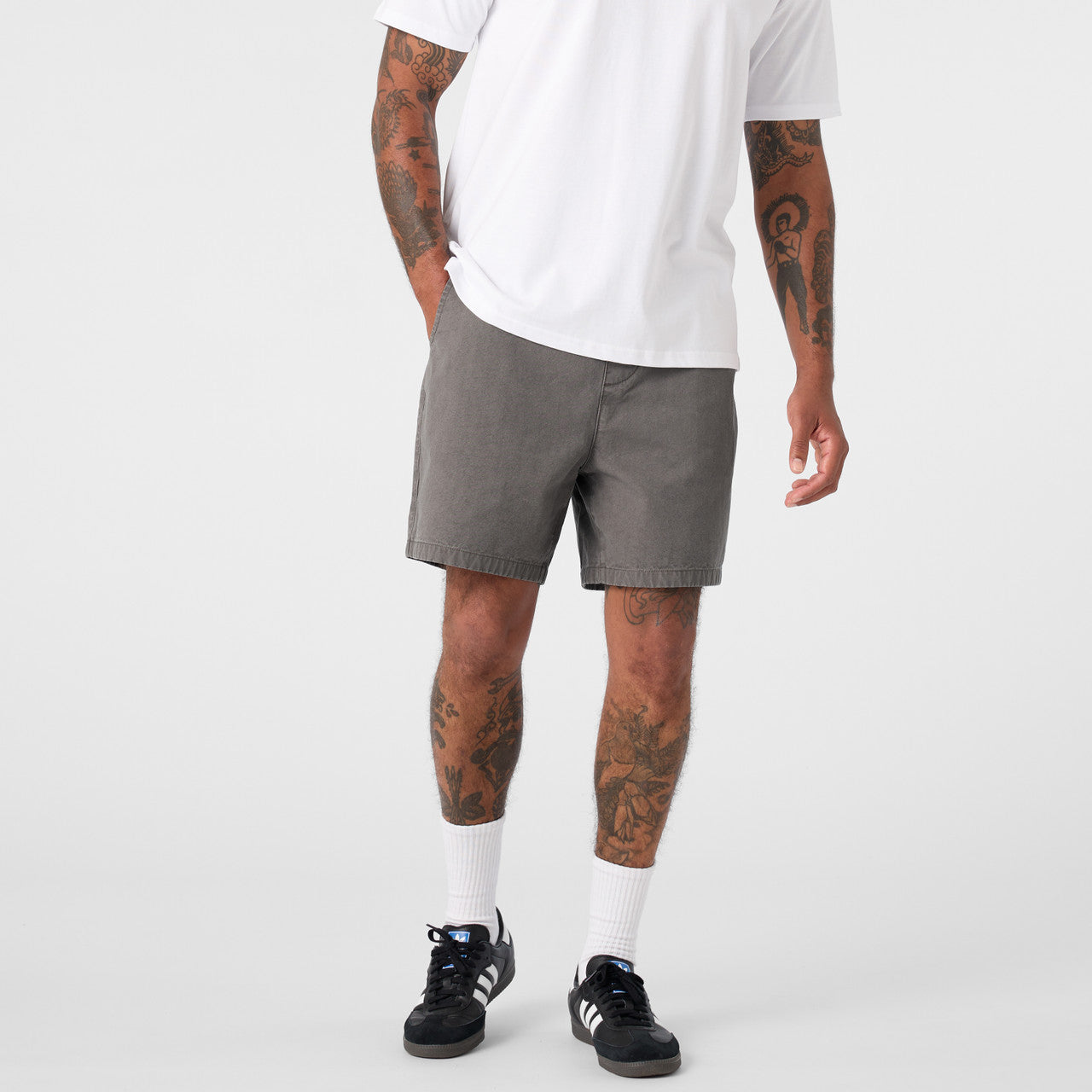 Faded Walk Shorts 18" Extra 1