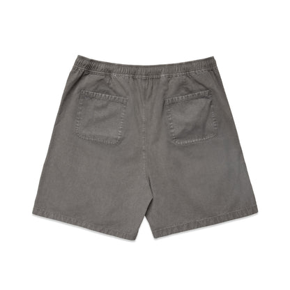 Faded Walk Shorts 18" Faded Grey - Back