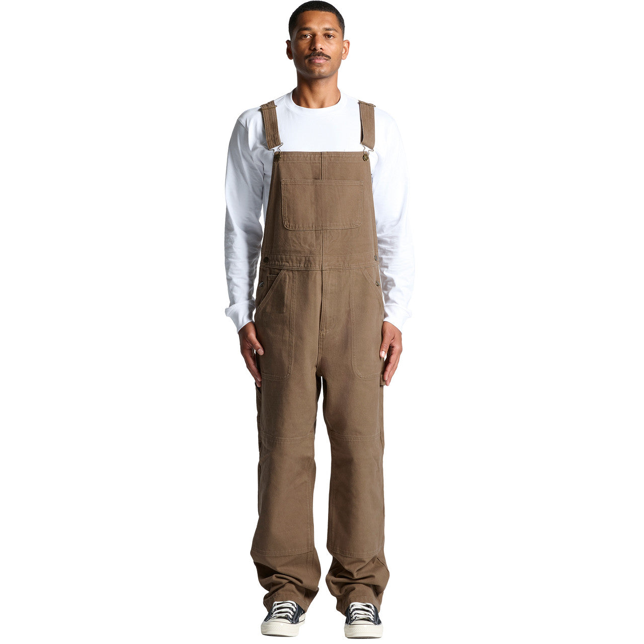 Canvas Overalls Front