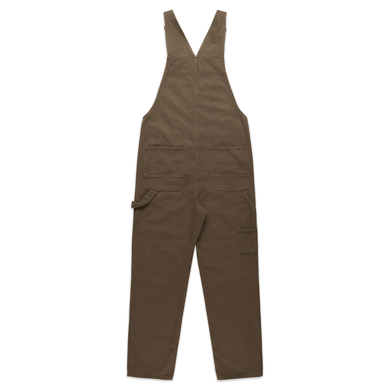 Canvas Overalls Walnut - Back