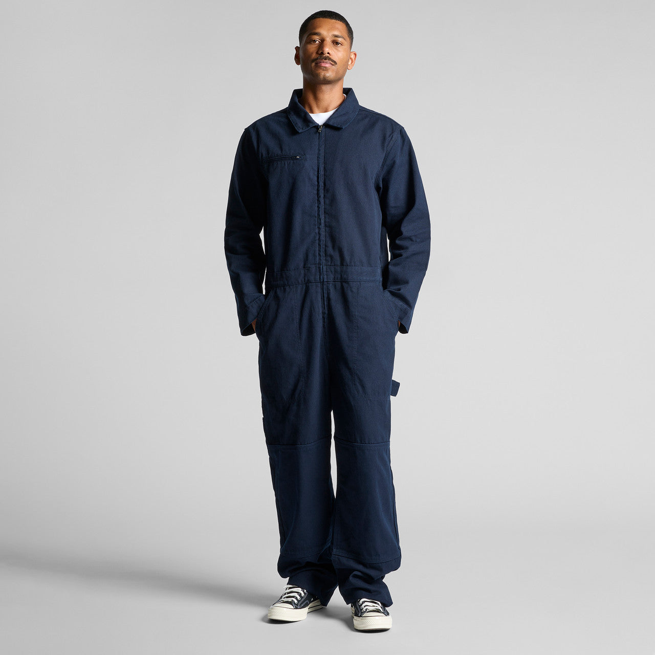 Canvas Coveralls Back