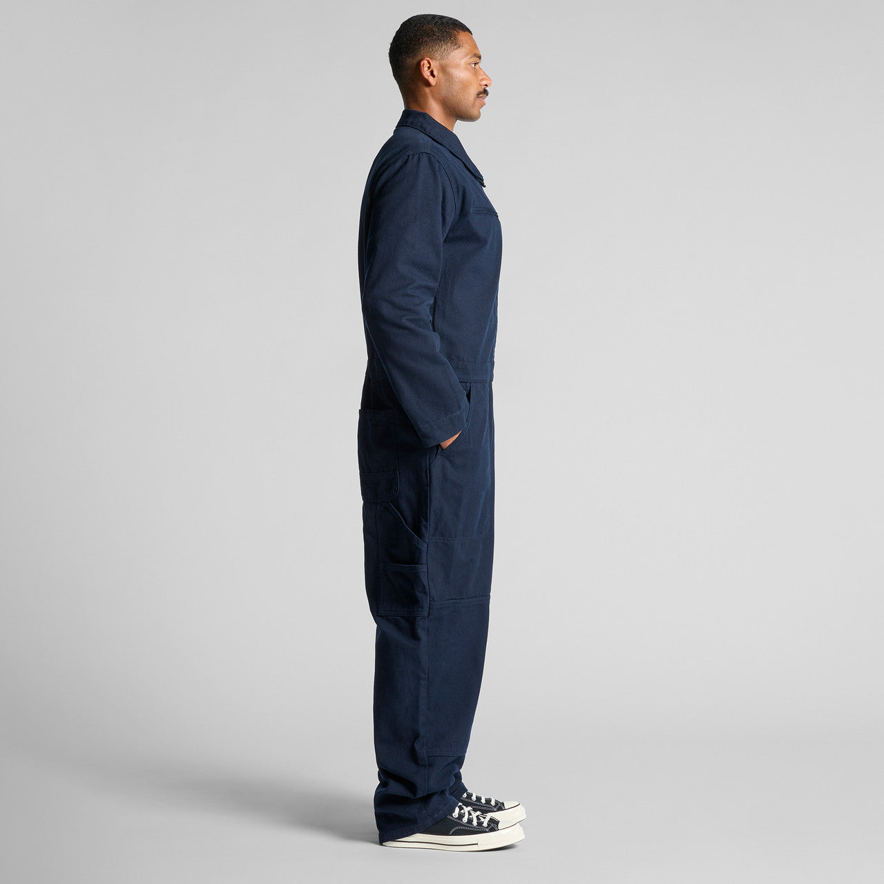 Canvas Coveralls Side