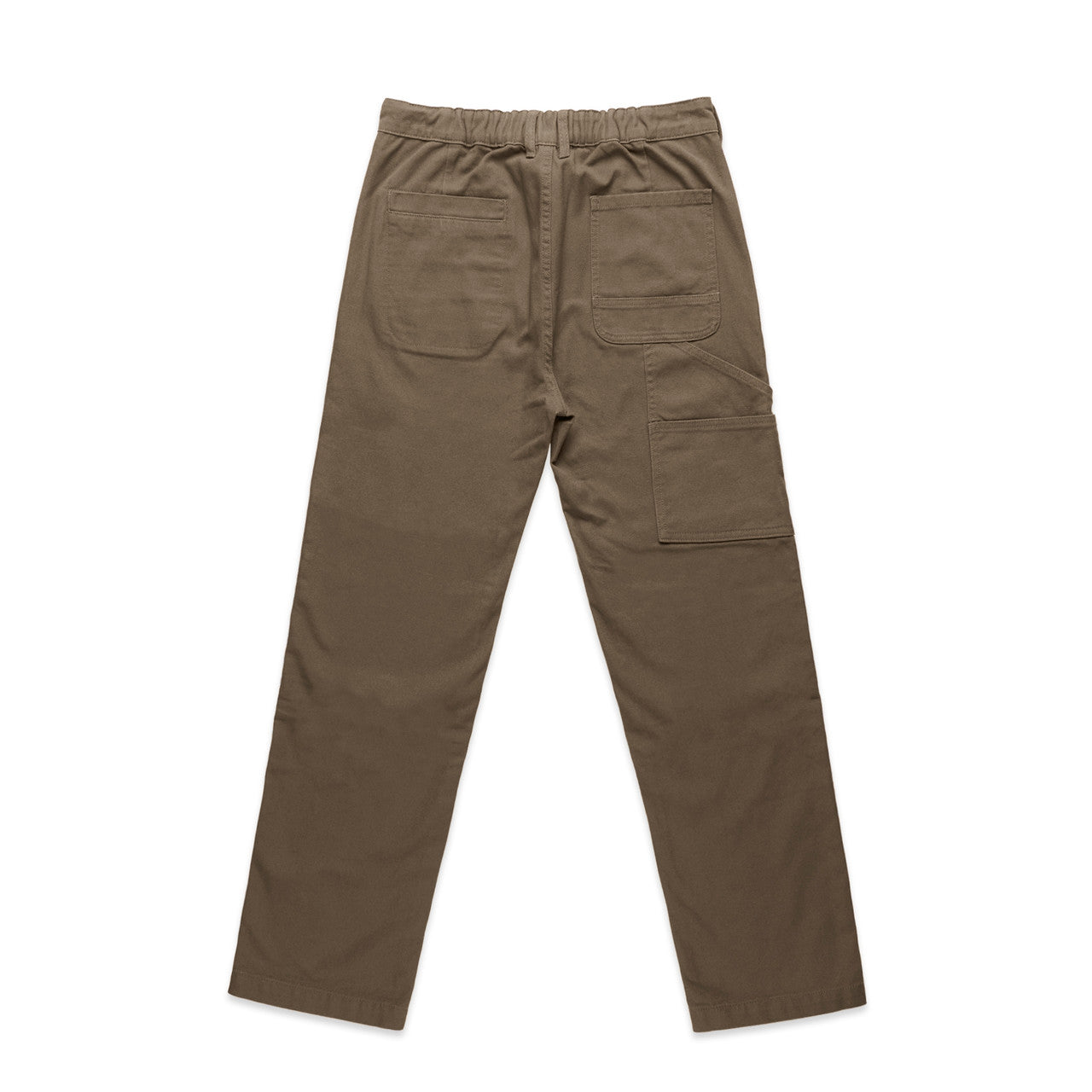 Canvas Pants Walnut - Back