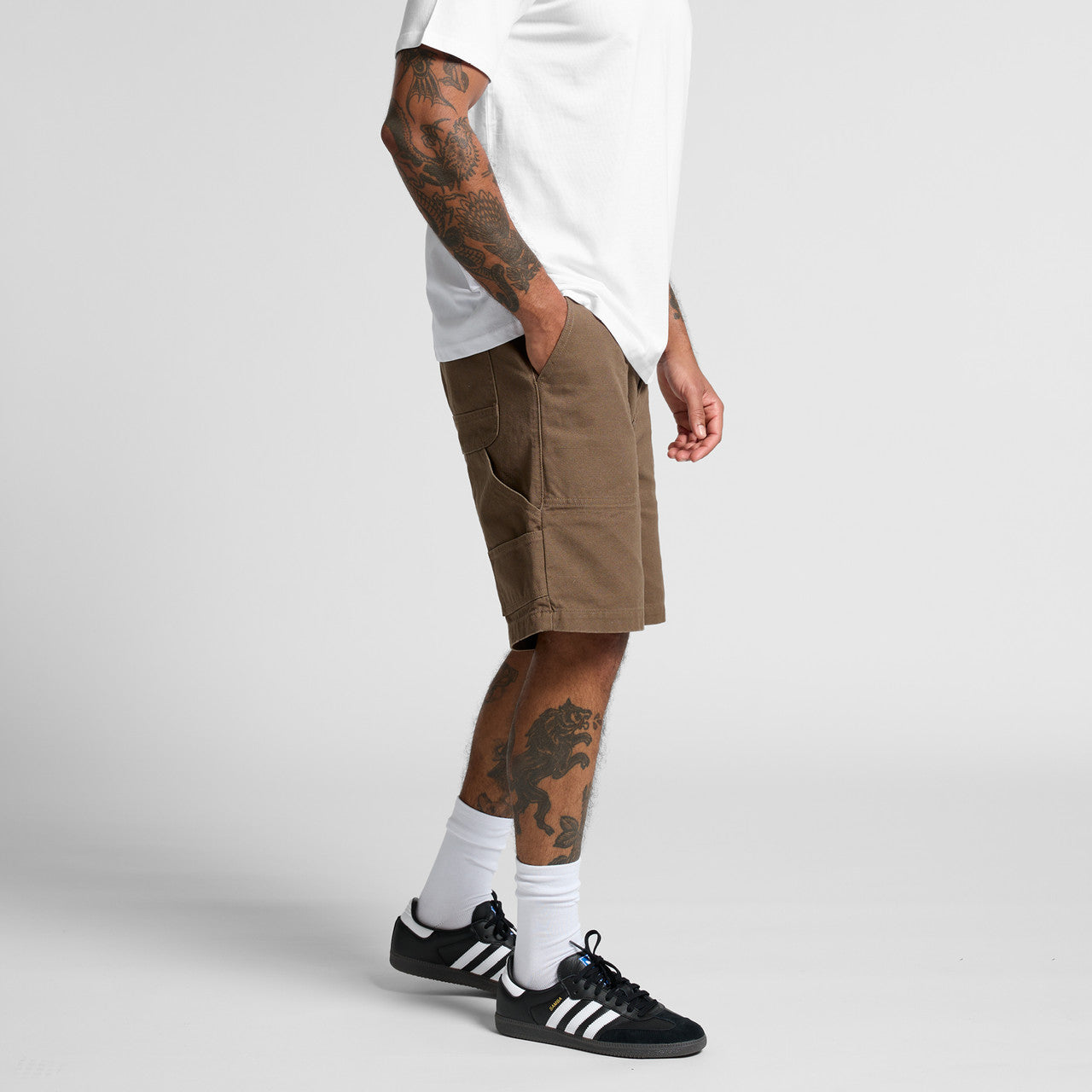 Canvas Shorts 20" Back