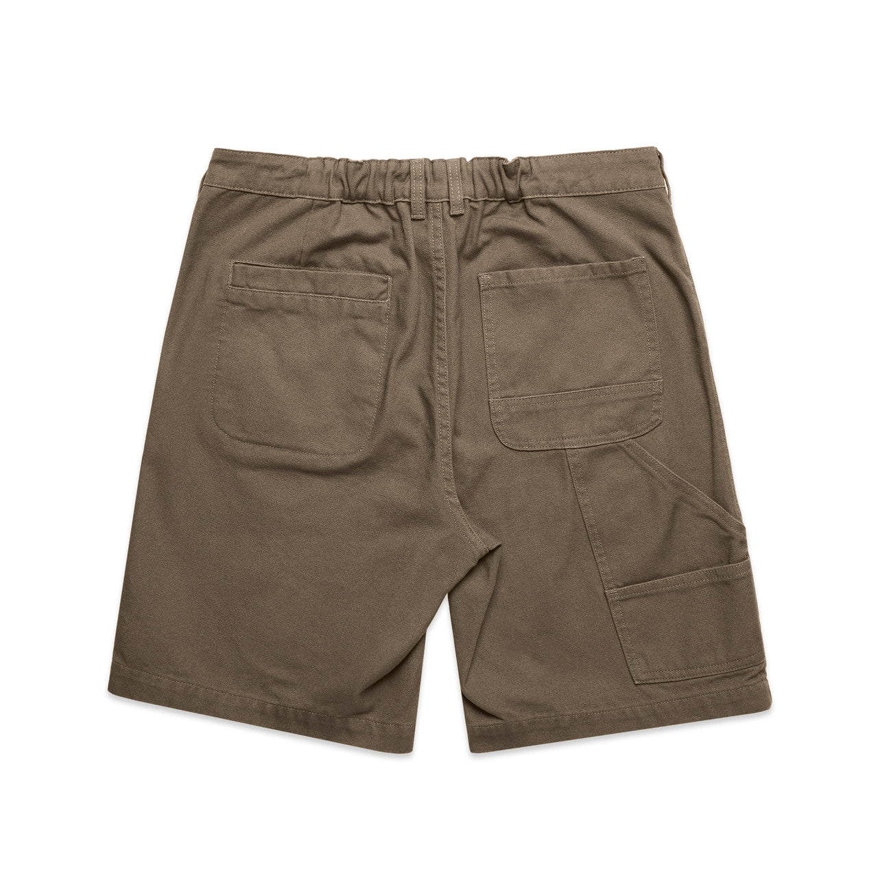 Canvas Shorts 20" Walnut - Back