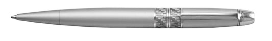 Metal Twist Action Ballpoint Pen - Silver