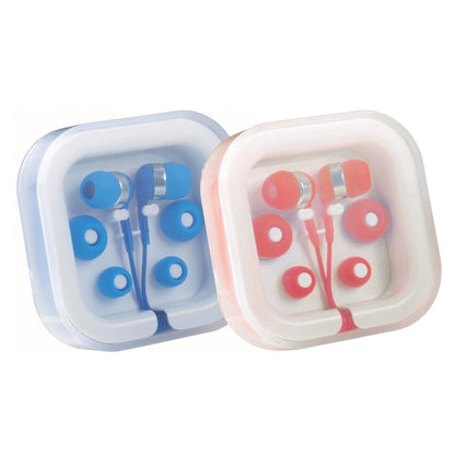 Ear Buds in Case Organiser -